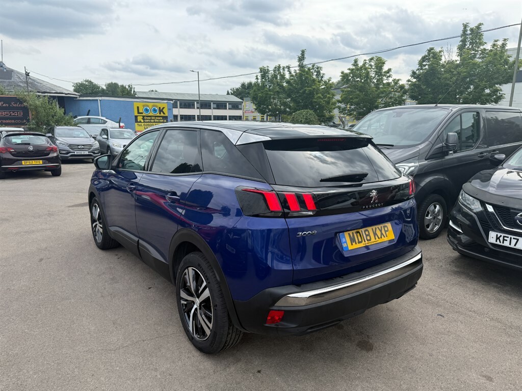 Peugeot 3008 Bluehdi Ss Active Blue #4