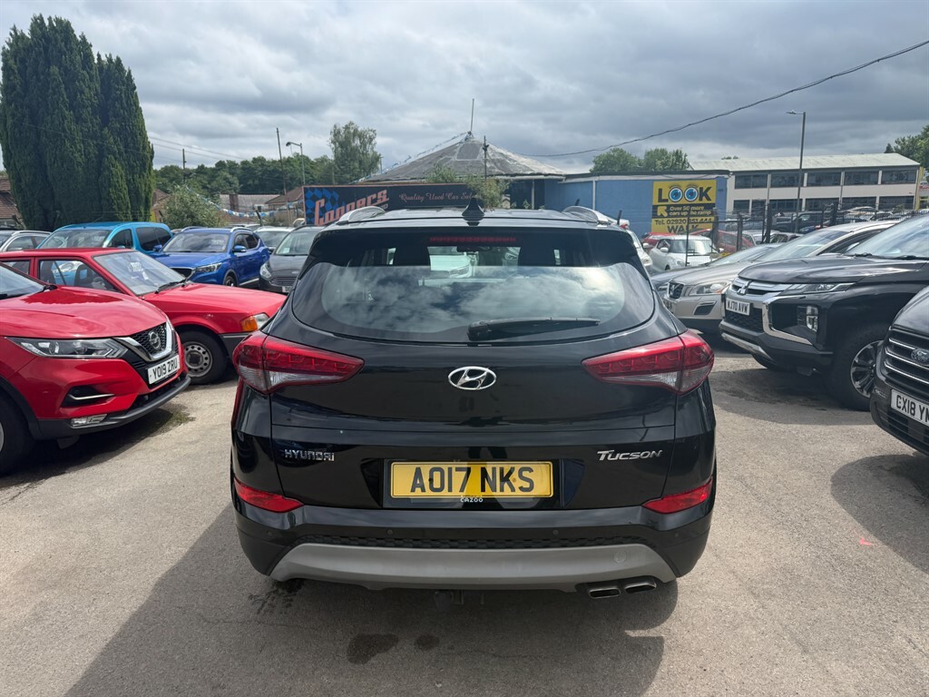 Hyundai Tucson Crdi Se Nav Blue Drive Black #5