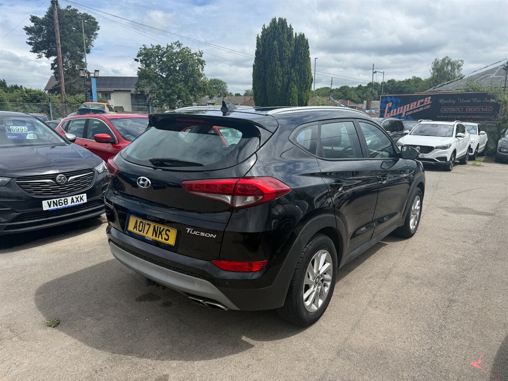 Hyundai Tucson Crdi Se Nav Blue Drive Black #6