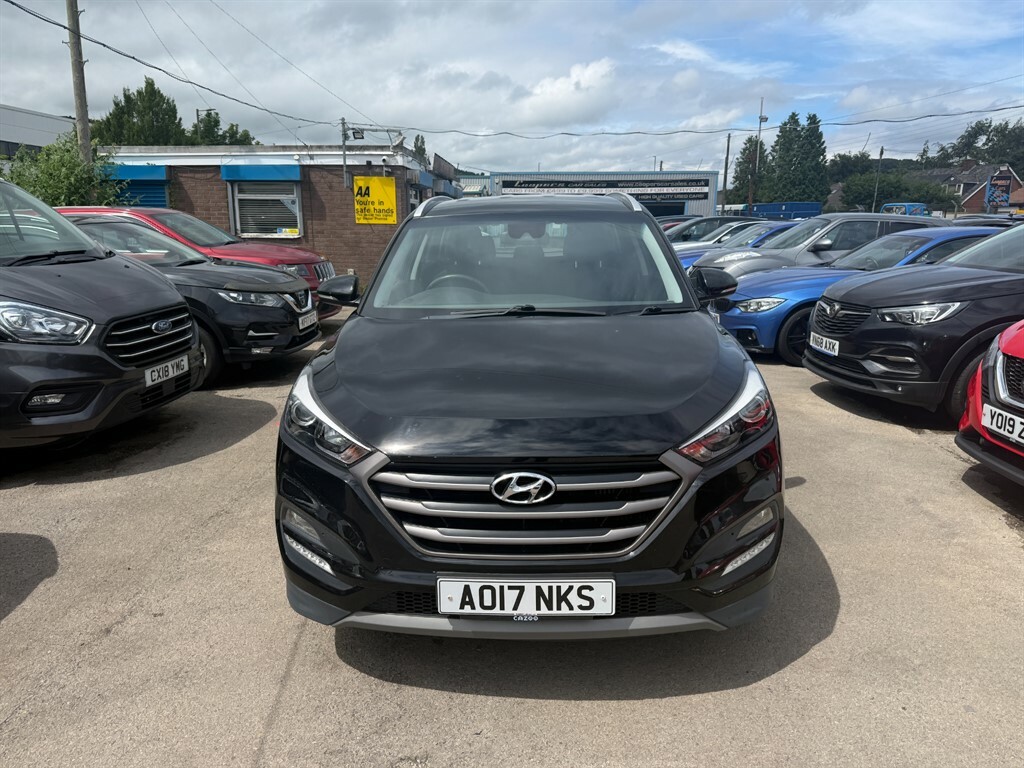 Hyundai Tucson Crdi Se Nav Blue Drive Black #2