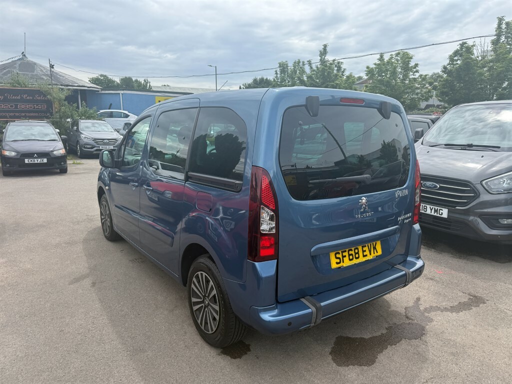 Peugeot Partner Tepee Blue Hdi Ss Tepee Allure Blue #4