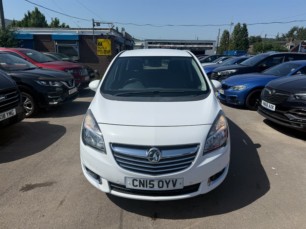 Vauxhall Meriva Tech Line White #2