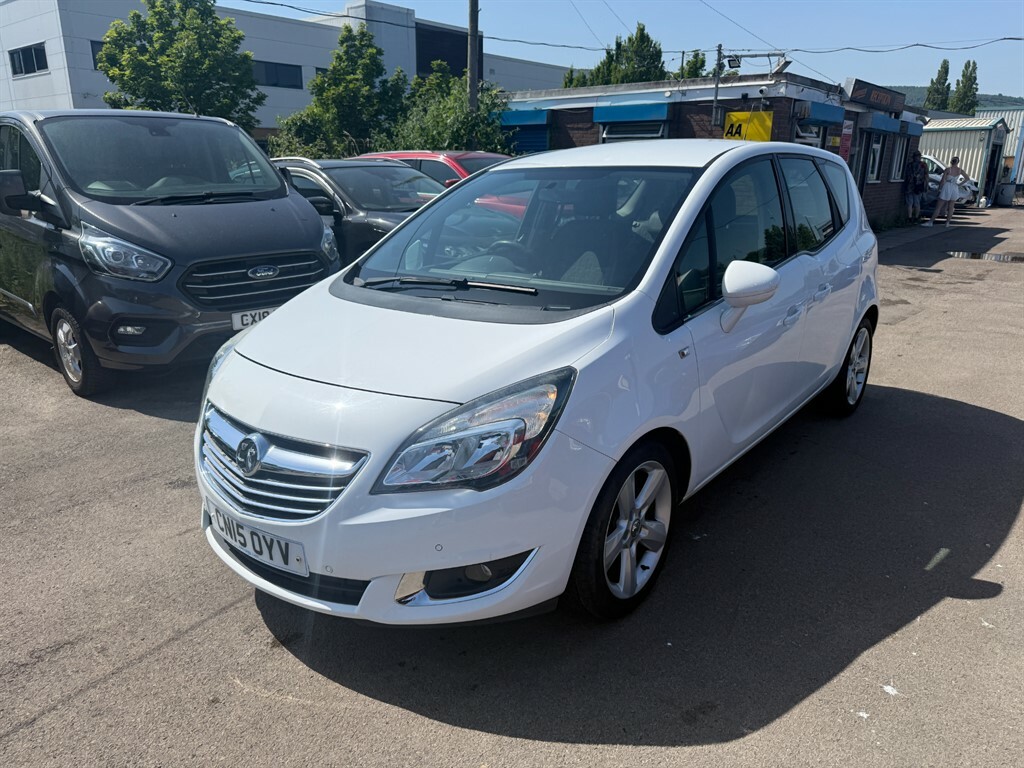 Vauxhall Meriva Tech Line White #3