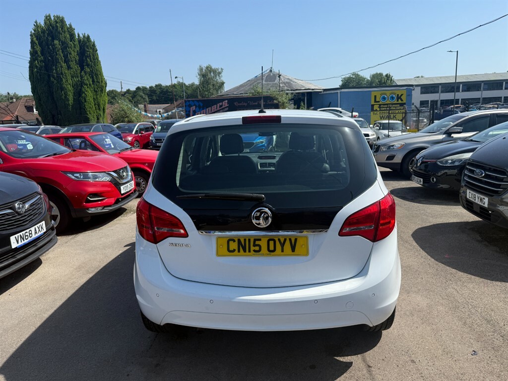 Vauxhall Meriva Tech Line White #5