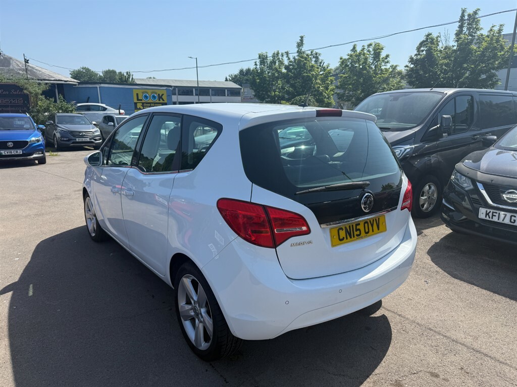 Vauxhall Meriva Tech Line White #4
