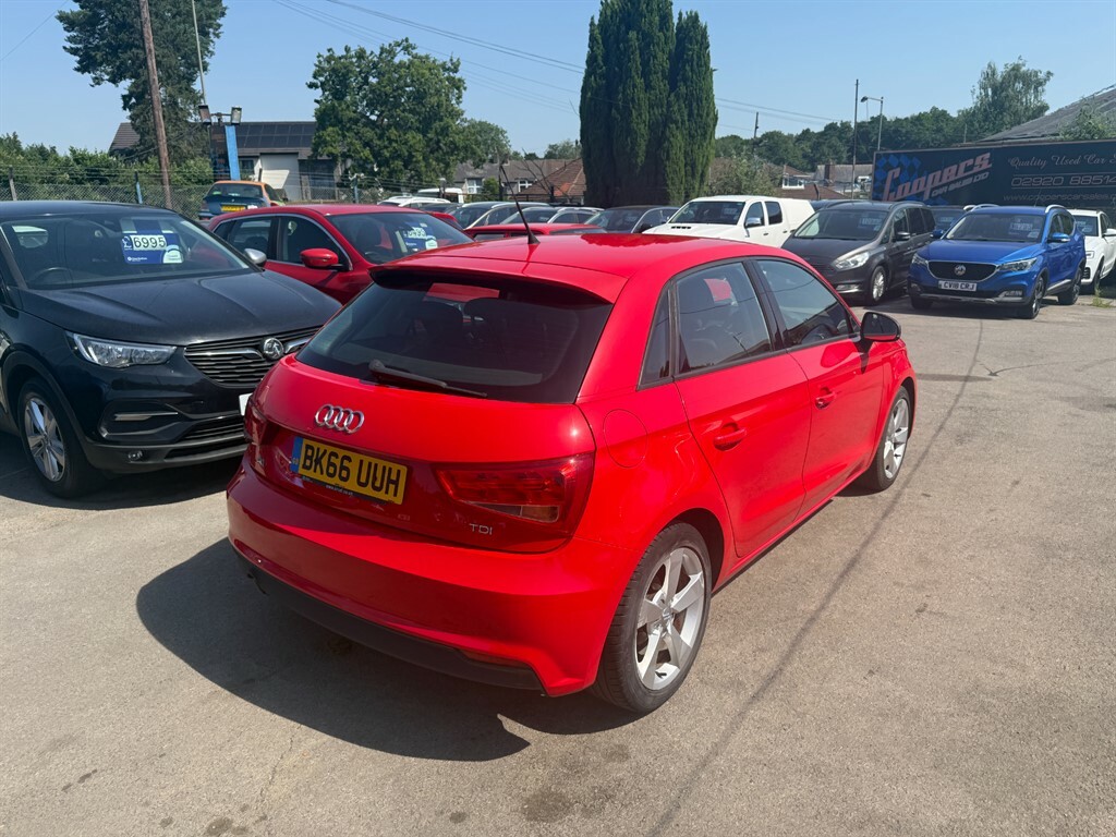 Audi A1 Hatchback 1.6 Tdi Sport Sportback Euro 6 Ss White #6