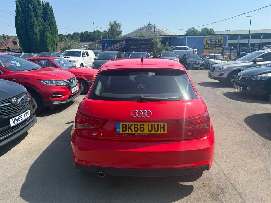 Audi A1 Hatchback 1.6 Tdi Sport Sportback Euro 6 Ss White #5