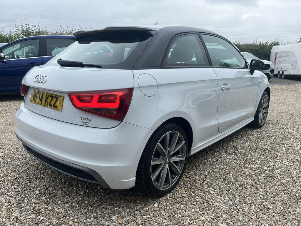 Audi A1 1.4 Tfsi S Line Style Edition Hatchback WF14KZZ White #5