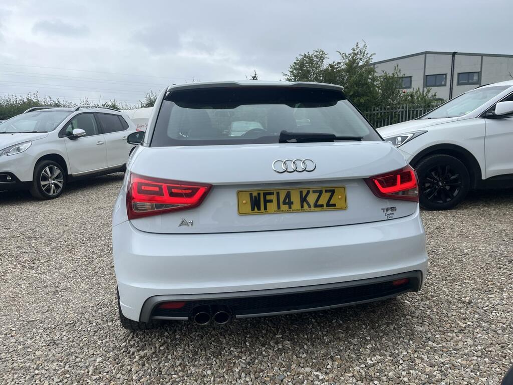 Audi A1 1.4 Tfsi S Line Style Edition Hatchback WF14KZZ White #6