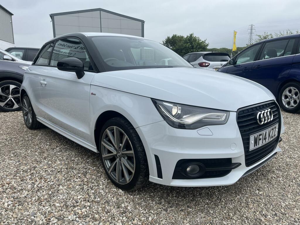 Audi A1 1.4 Tfsi S Line Style Edition Hatchback WF14KZZ White #3