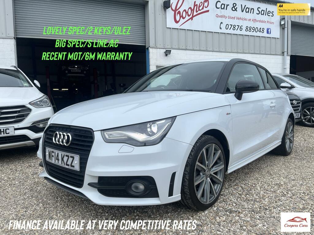 Audi A1 1.4 Tfsi S Line Style Edition Hatchback White