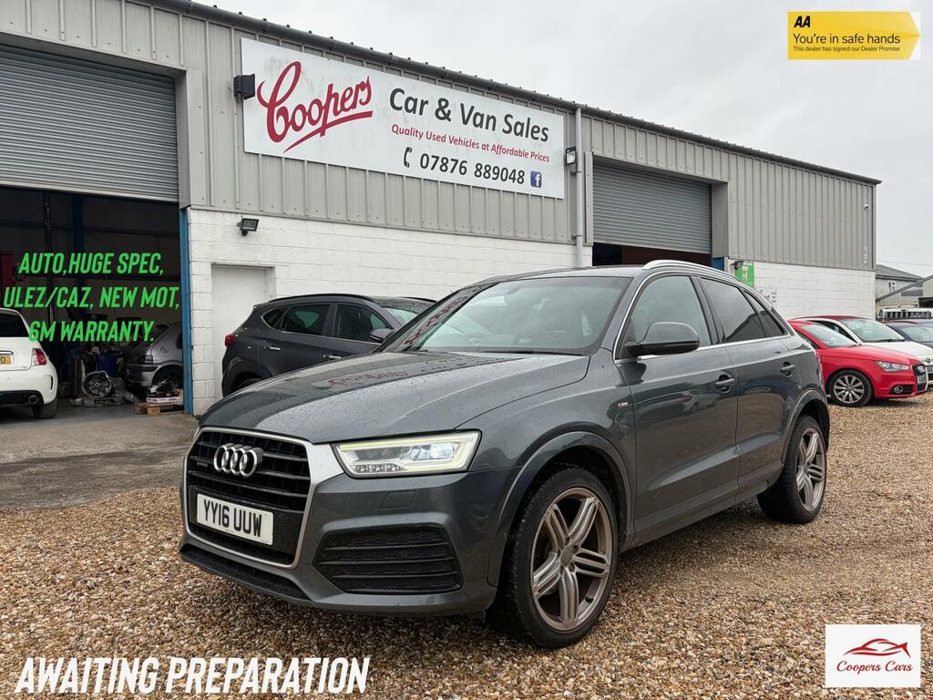 Audi Q3 2.0 Tdi S Line Plus Suv S Tronic Quattr Grey