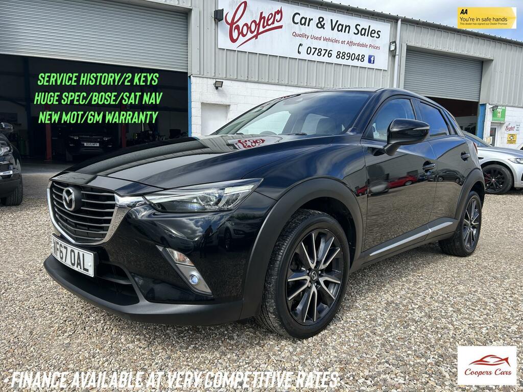 Mazda CX-3 2.0 Skyactiv-g Sport Nav Suv 4Wd Black