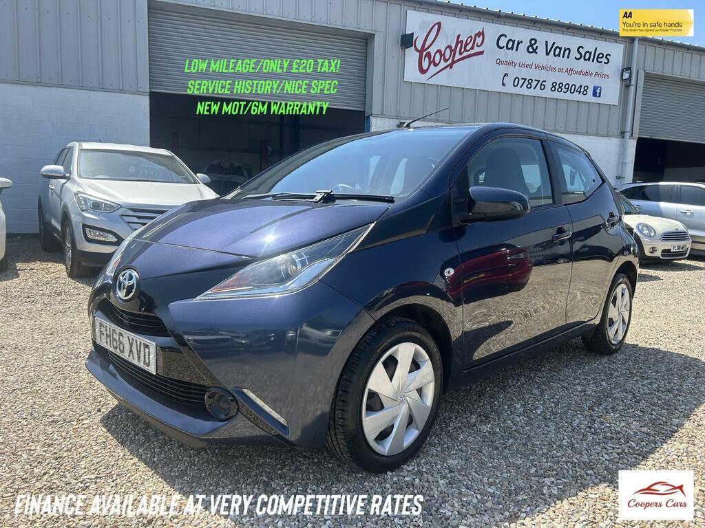 Toyota Aygo 1.0 Vvt-i X-play Hatchback Euro Blue
