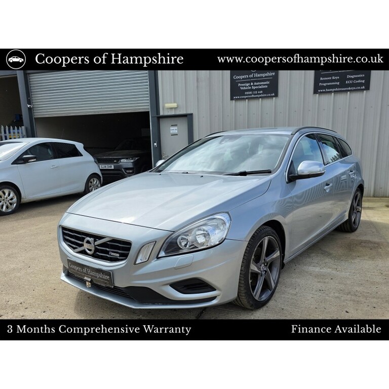 Volvo V60 Diesel Silver #2