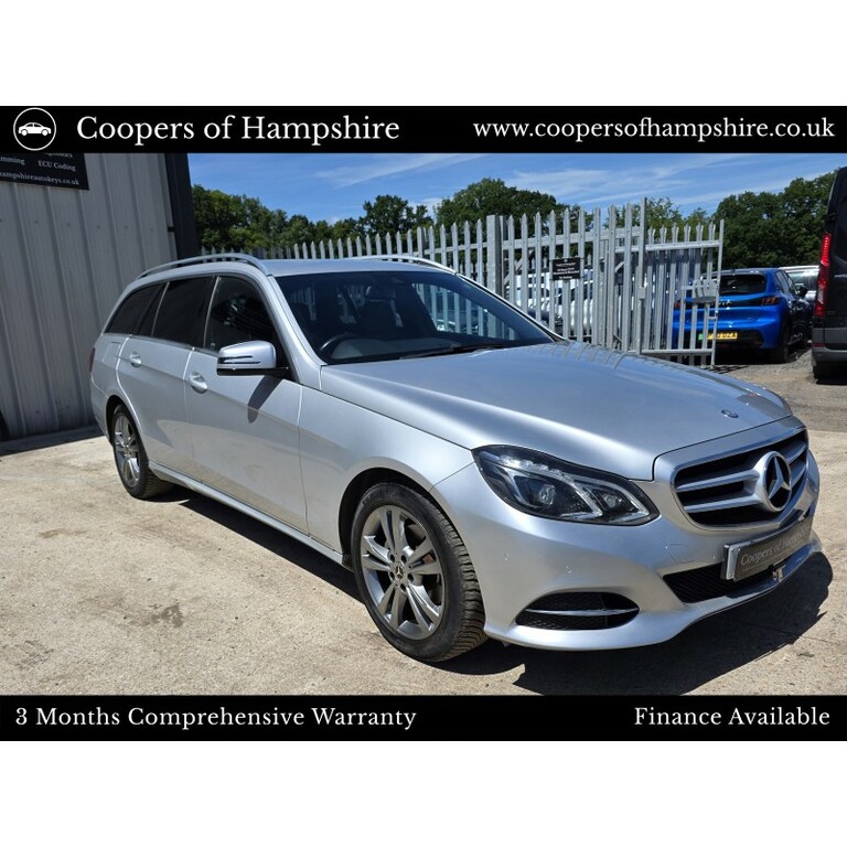 Mercedes-Benz E Class Diesel Silver
