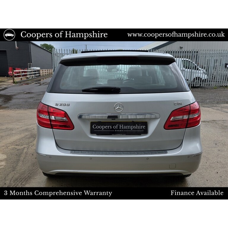 Mercedes-Benz B Class Diesel Silver #4