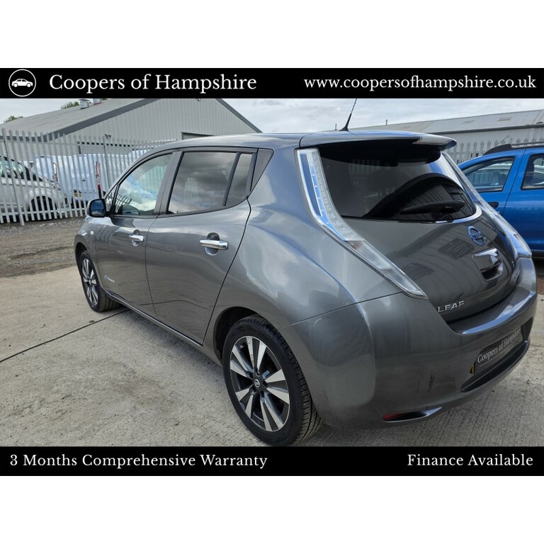 Nissan Leaf Electric Grey #4