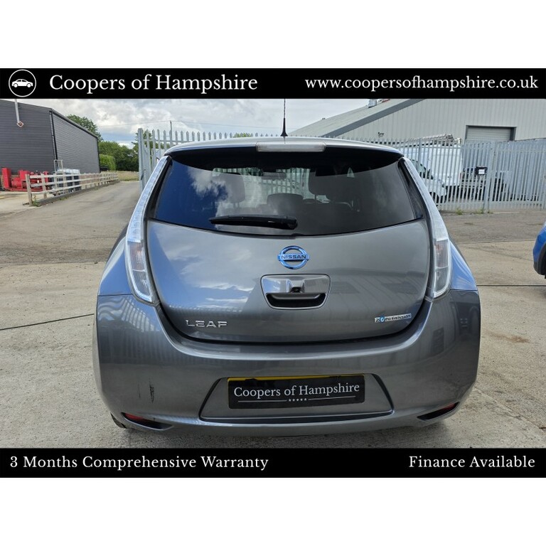 Nissan Leaf Electric Grey #3