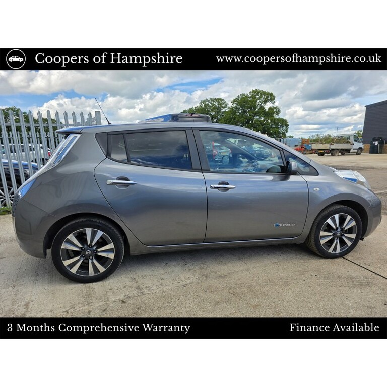 Nissan Leaf Electric Grey #2