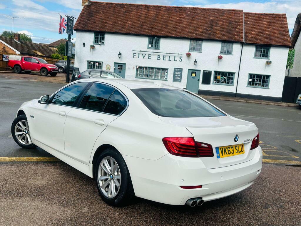 BMW 5 Series 520D Se Blue #8
