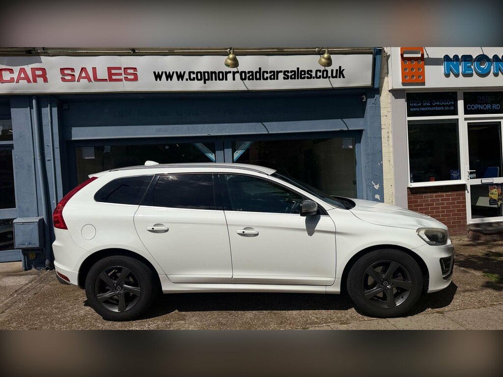 Volvo XC60 2.4 D4 R-design Lux Nav Geartronic Awd Euro 5 White #5