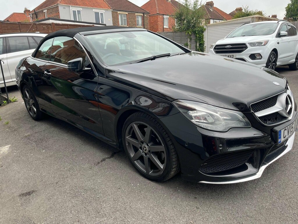 Mercedes-Benz E Class 2.1 E250 Cdi Amg Line Cabriolet G-tronic Euro 5 Black