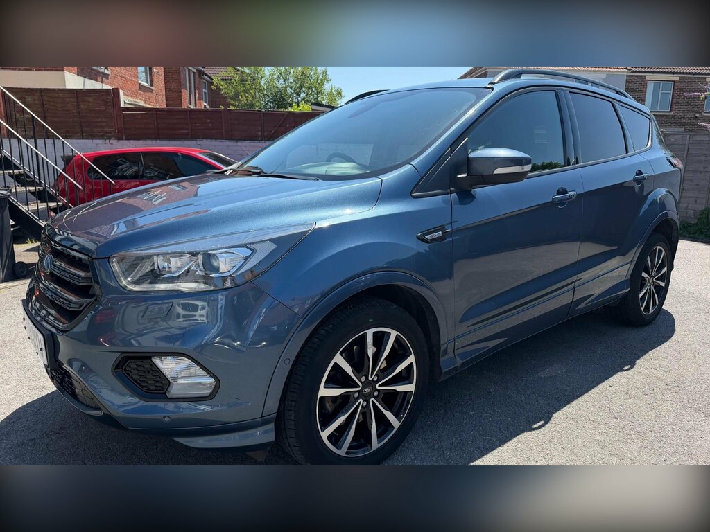 Ford Kuga 2.0 Tdci St-line Powershift Awd Euro 6 Ss YP69OYU Blue #2
