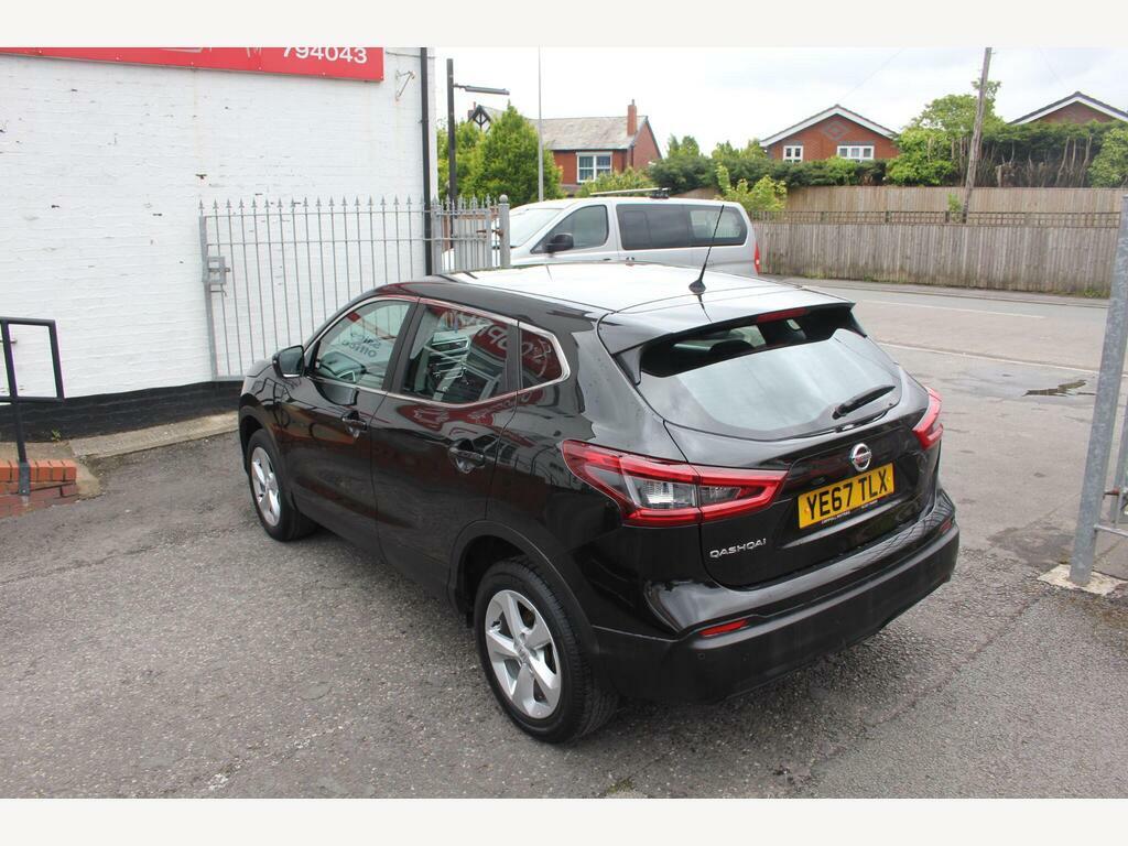Nissan Qashqai 1.5 Dci Acenta Euro 6 S S YE67TLX Black #3