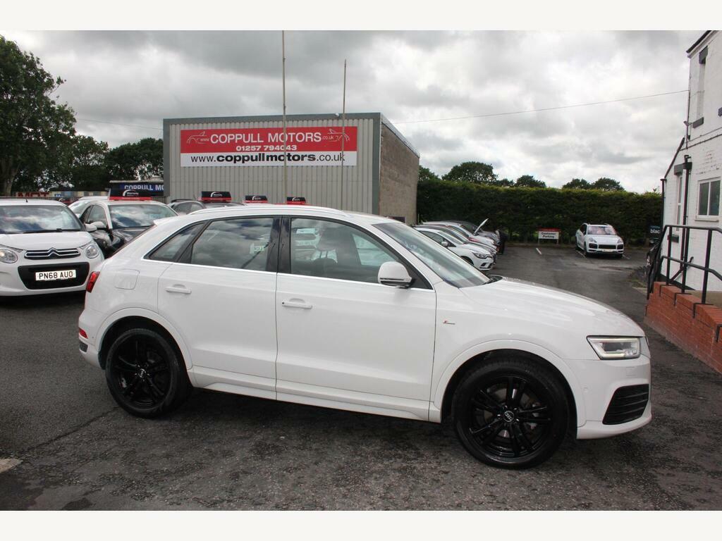 Audi Q3 2.0 Tdi S Line S Tronic Quattro Euro 6 S S YG15BHD White #2