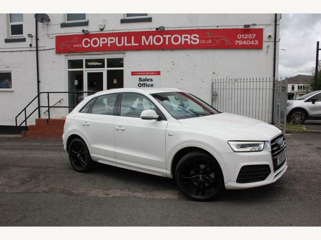 Audi Q3 2.0 Tdi S Line S Tronic Quattro Euro 6 S S White