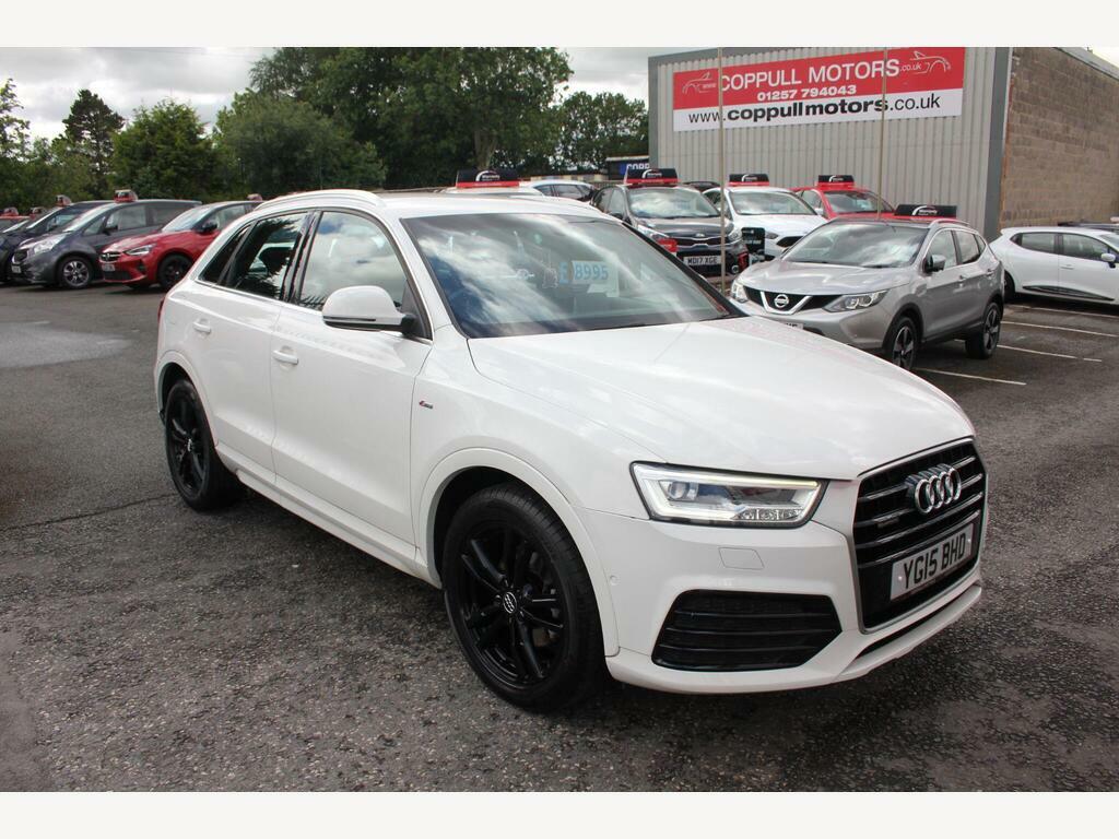 Audi Q3 2.0 Tdi S Line S Tronic Quattro Euro 6 S S YG15BHD White #6