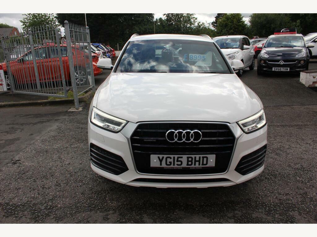 Audi Q3 2.0 Tdi S Line S Tronic Quattro Euro 6 S S YG15BHD White #5