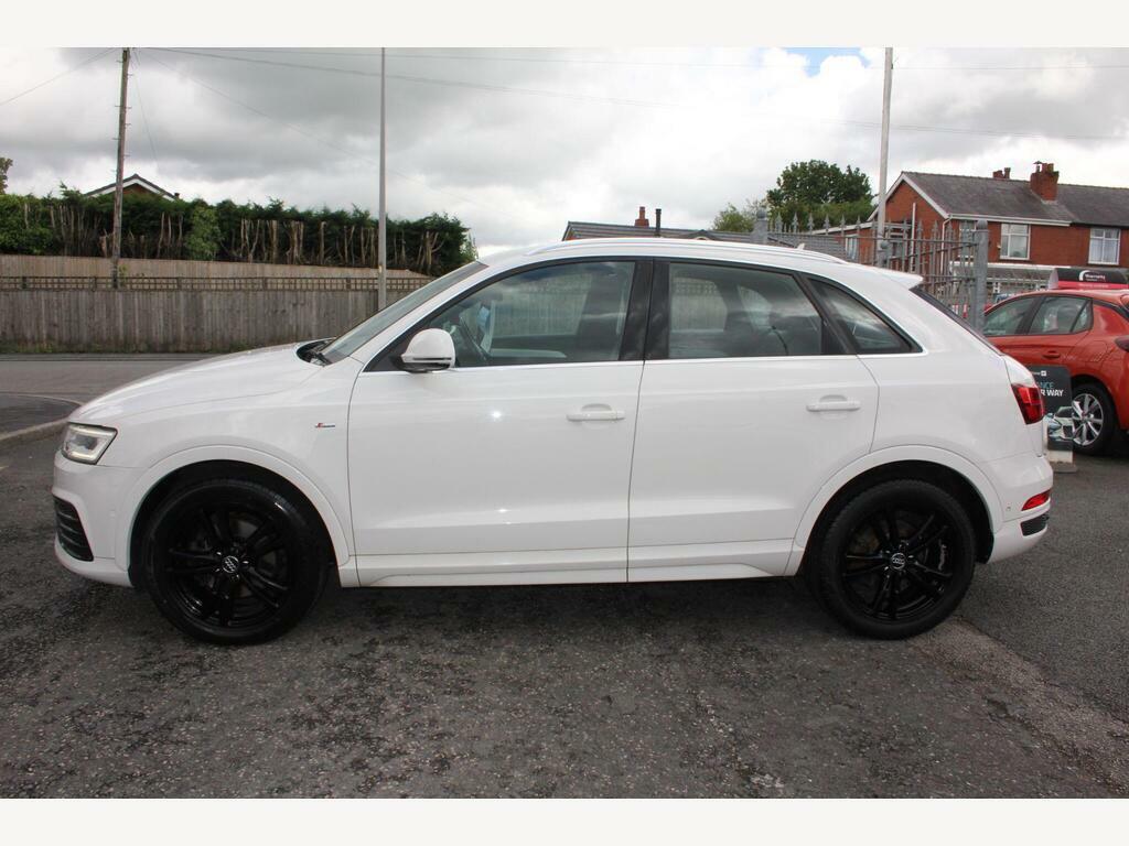 Audi Q3 2.0 Tdi S Line S Tronic Quattro Euro 6 S S YG15BHD White #4