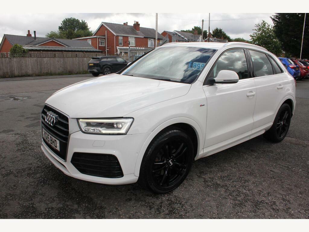 Audi Q3 2.0 Tdi S Line S Tronic Quattro Euro 6 S S YG15BHD White #3