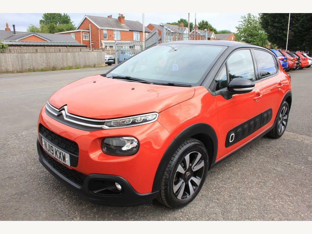 Citroen C3 1.2 Puretech Flair Euro 6 S S NJ19KXW Orange #5