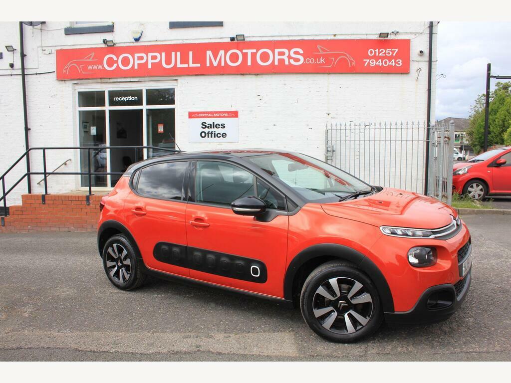 Citroen C3 1.2 Puretech Flair Euro 6 S S NJ19KXW Orange #6