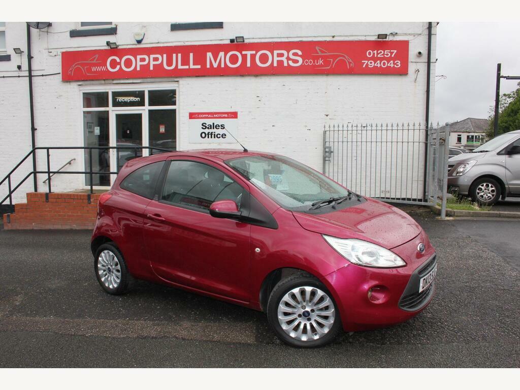 Ford KA 1.2 Zetec Euro 5 S S Red