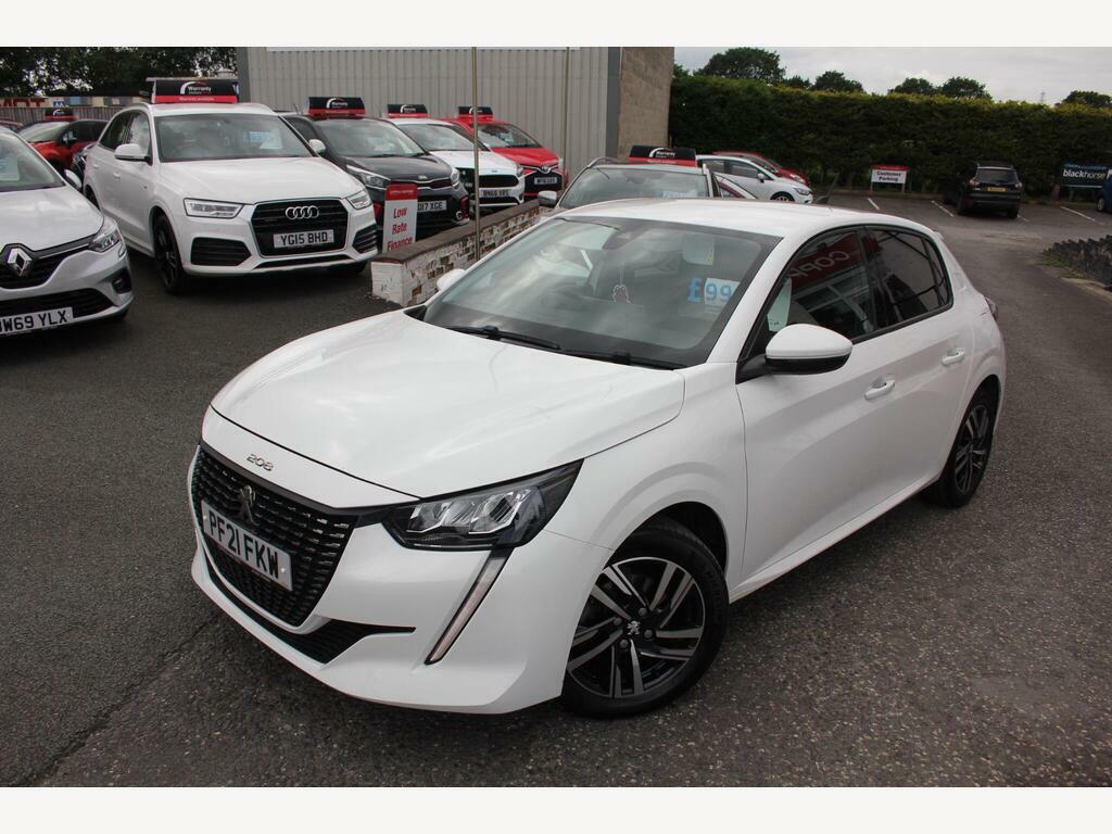 Peugeot 208 1.2 Puretech Allure Premium Euro 6 S S White #2