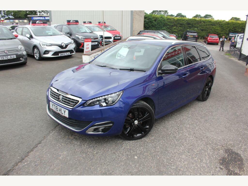 Peugeot 308 SW 1.6 Bluehdi Gt Line Euro 6 S S Blue #3