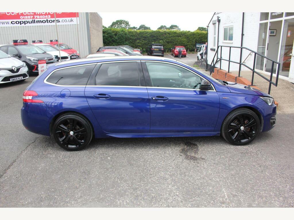 Peugeot 308 SW 1.6 Bluehdi Gt Line Euro 6 S S Blue #2