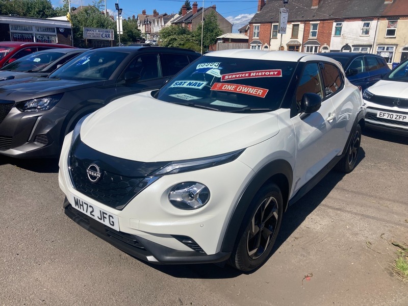 Nissan Juke 1.6 N-connecta Suv MH72JFG White #3