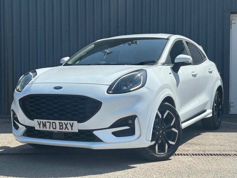 Ford Puma 1.0 Ecoboost Hybrid Mhev St-line X - 2020 70 YM70BXY White #6