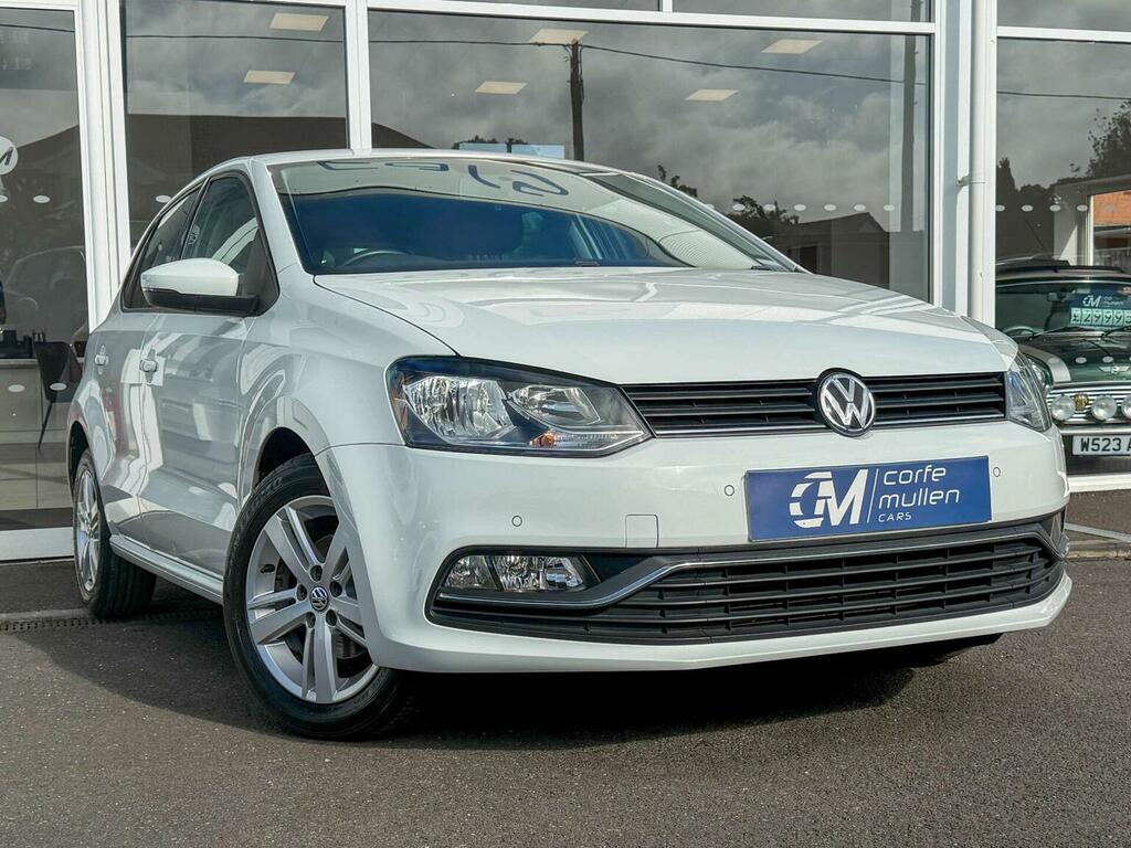 Volkswagen Polo Hatchback 1.2 Tsi Bluemotion Tech Match Euro 6 S White