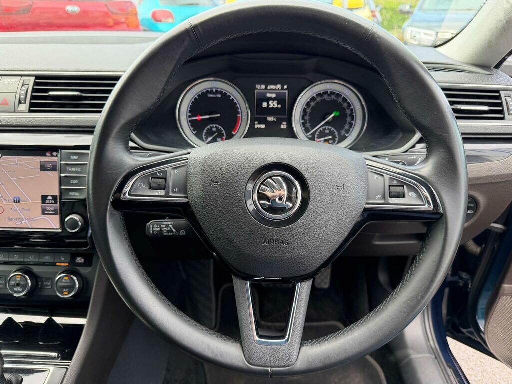 Skoda Superb 2.0 Tdi Laurin Klement Dsg 6Spd Euro 6 Ss Blue #4