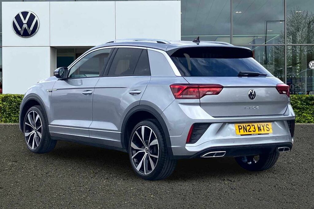 Volkswagen T-Roc 1.5 Tsi R-line Dsg PN23WYS Silver #3
