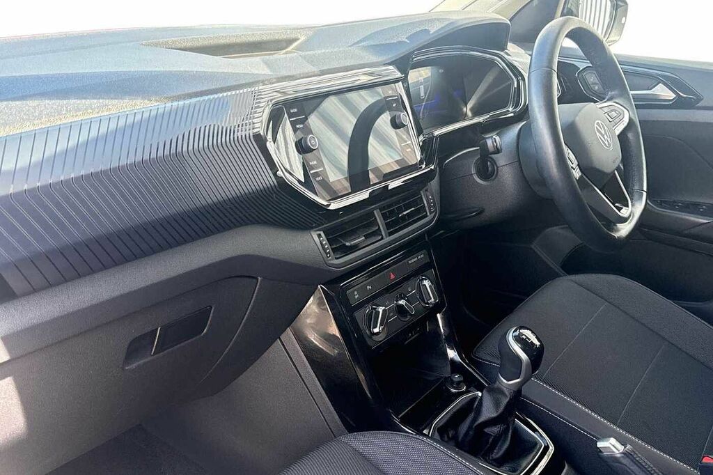 Volkswagen T-Cross 1.0 Tsi Black Edition PJ72EFR White #2