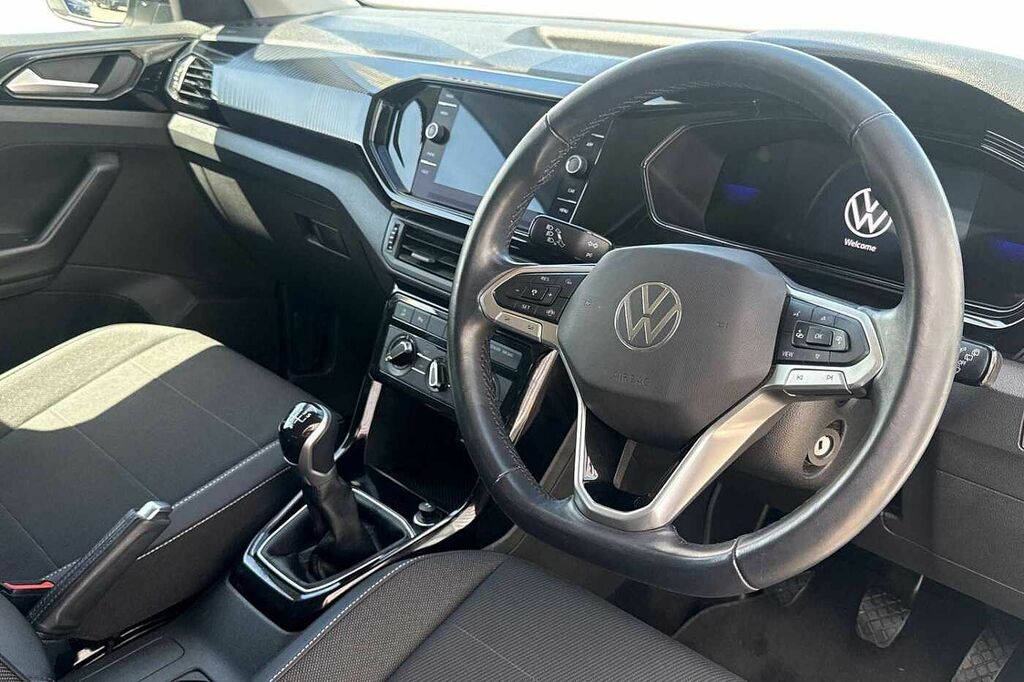Volkswagen T-Cross 1.0 Tsi Black Edition PJ72EFR White #6
