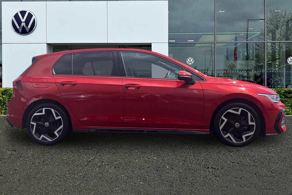 Volkswagen Golf 1.5 Etsi 150 R-line Dsg PN74UKY Red #4