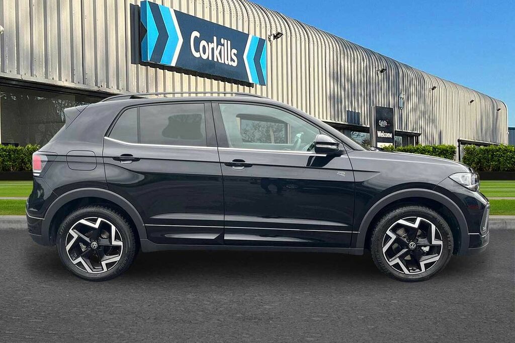 Volkswagen T-Cross 1.0 Tsi 115 R-line Dsg DC25WML Black #4